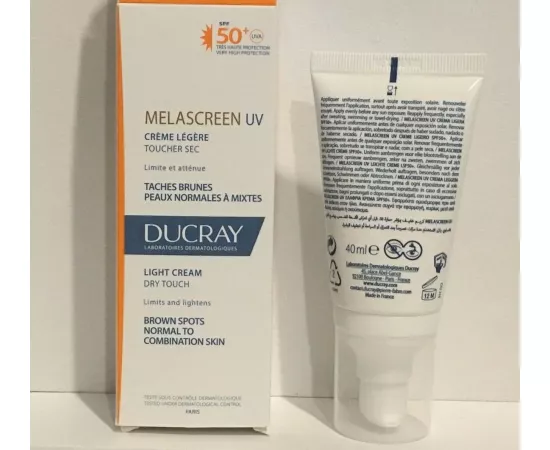 Ducray Melascreen Photoprotection Light Cream SPF 50 + 40 ml