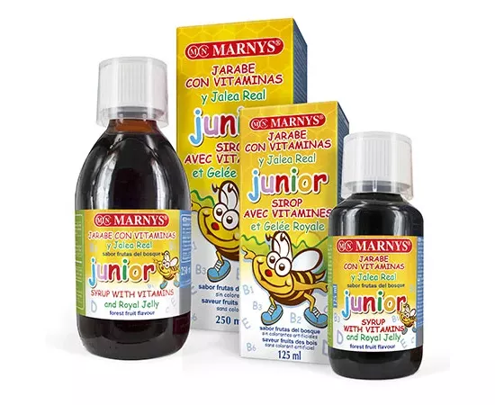 Marnys Junior Syrup with Vitamins and Royal Jelly