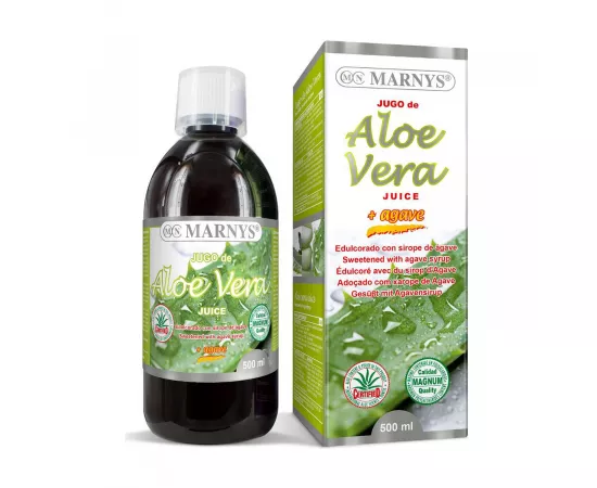 Marnys Aloe vera juice + Agave - 500 ml