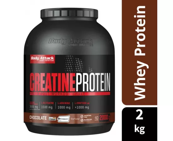 Body Attack Creatine Protein Chocolate 2000 g