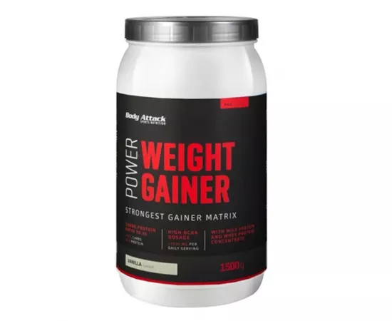 Body Attack Power Weight Gainer Vanilla Cream 1.5 kg