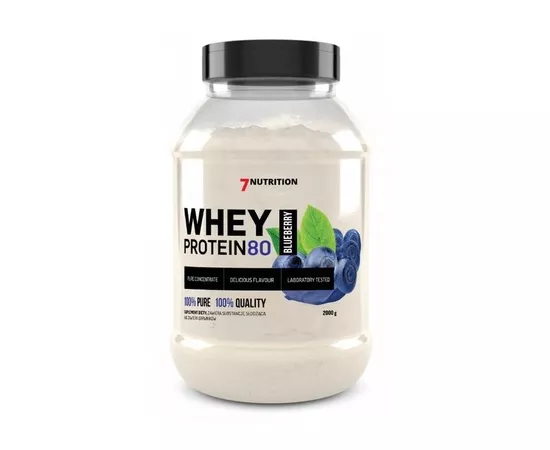 7Nutrition Whey Protein 80  Blueberry 2 kg (2000g)