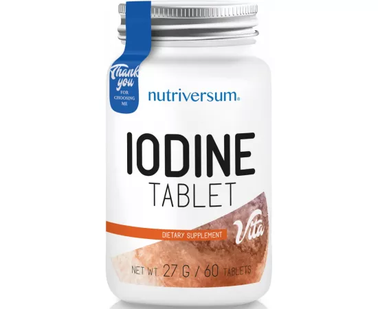 Nutriversum Vita Iodine Tablet 27g (60 Tablets)