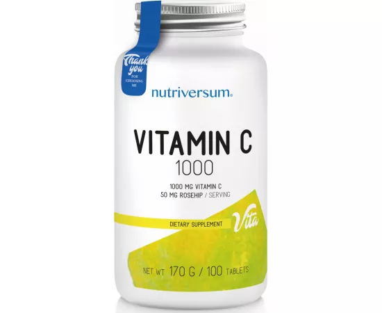 Nutriversum Vita Vitamin C 1000 (100 Tablets)