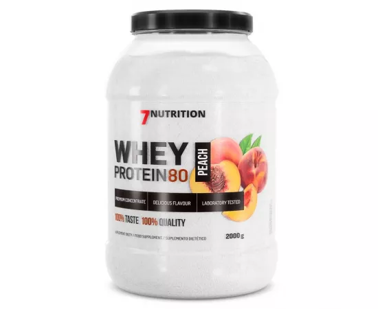 7Nutrition Whey Protein 80 Peach 2 kg