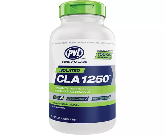 PVL Isolated CLA 1250 180 Softgels