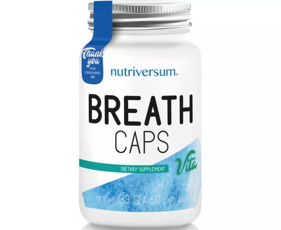 Nutriversum Vita Breath Caps 33g (60 Capules)