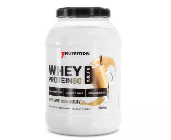 7Nutrition Whey Protein 80 Caffe Latte  2 kg (2000g)