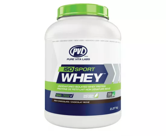 PVL Essentials Iso Sport Whey Rich Chocolate 2.27 kg (5 lbs)