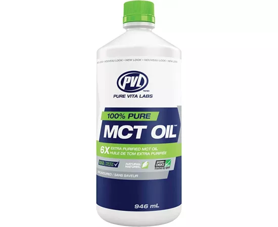 PVL 100% Pure MCT Oil Unflavored 946 ml