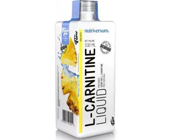 Nutriversum Flow L-Carnitine Liquid Pineapple 500ml