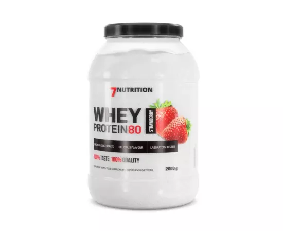 7Nutrition Whey Protein 80 Strawberry 2 kg (2000g)