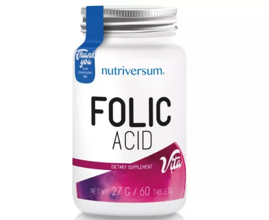 Nutriversum Vita Folic Acid 27g (60 Tablets)