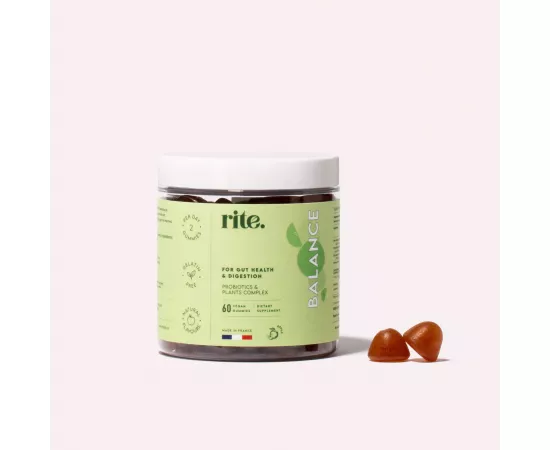 Rite Balance Probiotic Apple Flavour Vegan Gummies 60's
