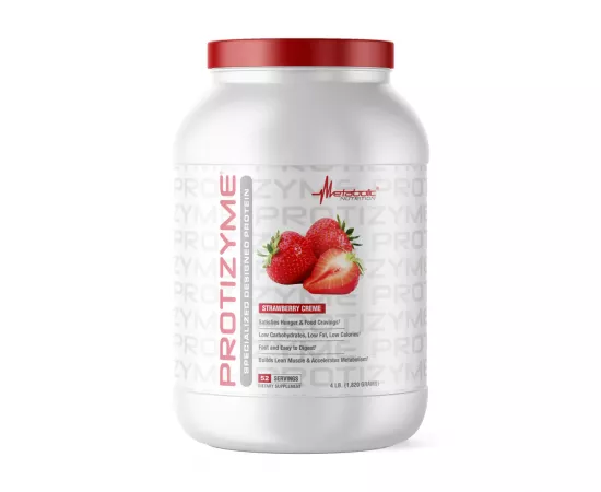Metabolic Nutrition protizyme Strawberry Creme 4 lb