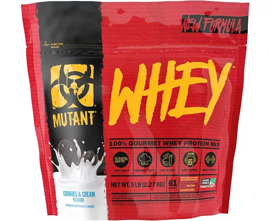 Mutant Whey Cookies and Cream  2.27 kg 5 lbs