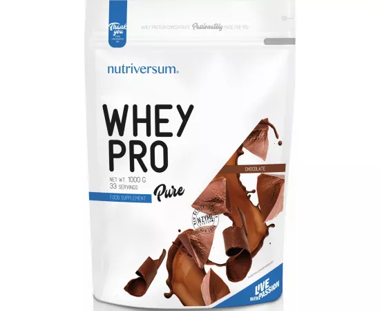 Nutriversum Pure Whey Pro Chocolate 1000g (DOY)