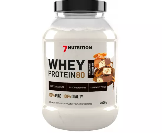 7Nutrition Whey Protein 80 Chocolate Nougat Caramel 2 kg