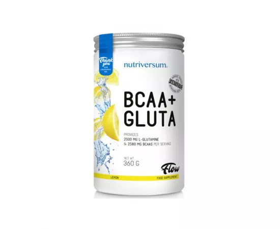 Nutriversum Flow BCAA + Gluta Lemon 360g