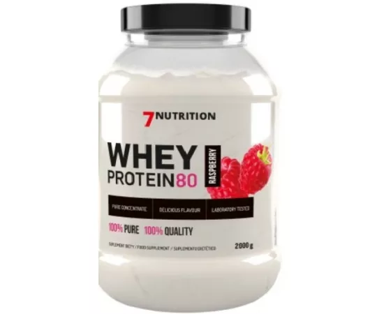 7Nutrition Whey Protein 80 Raspberry 2 kg
