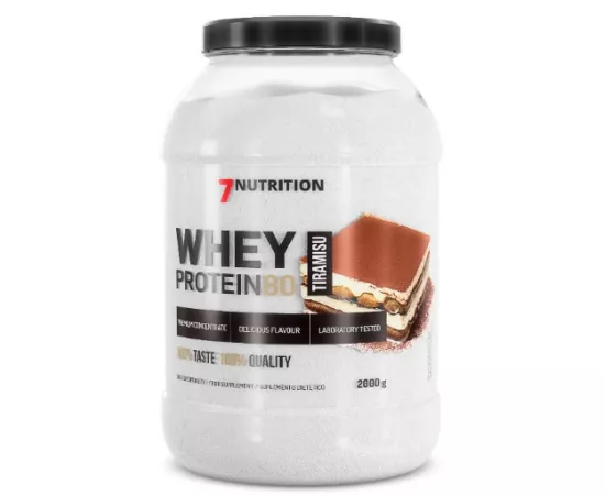 7Nutrition Whey Protein 80 Tiramisu 2 kg (2000g)