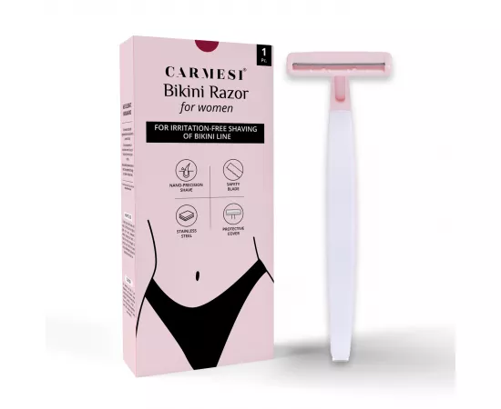 Carmesi Bikini Razor for Women (Pack of 1)
