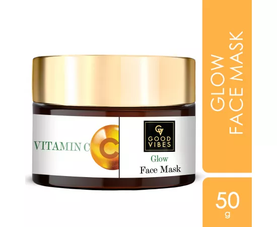 Good Vibes Vitamin C Glow Face Mask  (50 gm)