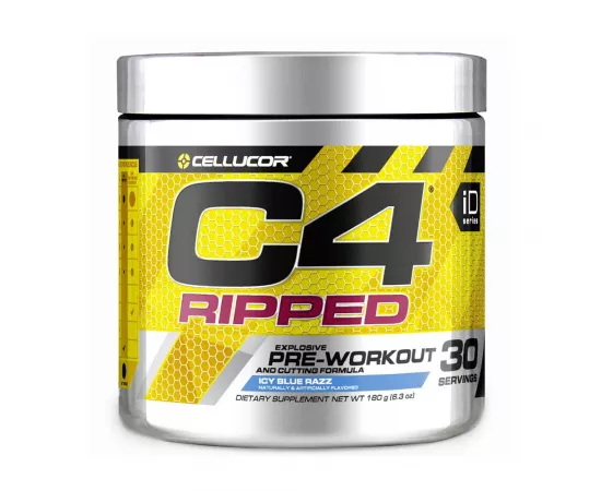 Cellucor C4 Ripped Icy Blue Raz 30 servings