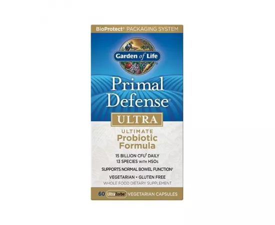 Garden of Life Ultimate Probiotic Formula Primal Defense Ultra 60 Capsules