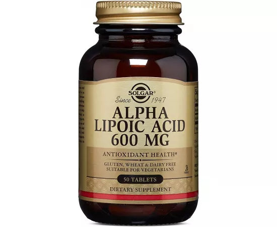 Solgar Alpha Lipoic Acid 600 mg Tablets 50's