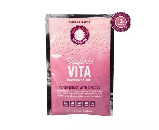 VELOFORTE Vita Raspberry Acai Flavour Protein Smoothie 630 g