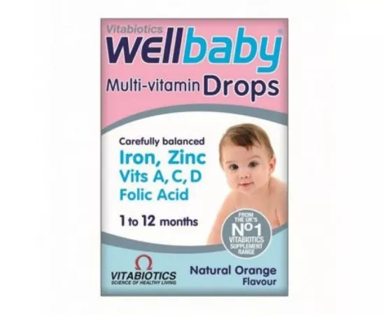 Vitabiotics Wellkid Baby Drops 30 ml